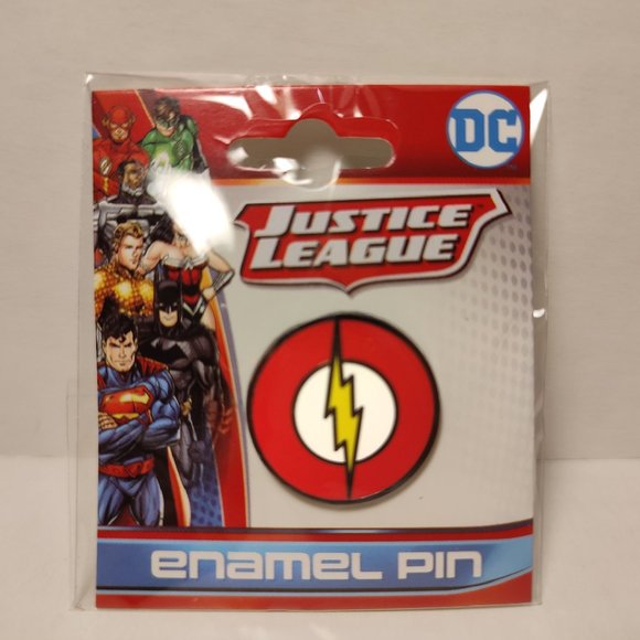 The Flash Justice League DC Enamel Pin - Picture 1 of 3